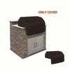 1pc Grill Cover - L-Shaped Heavy-Mesh and Drawstring, Suitable for Built-in Gas Grills, Outdoor Kitchen,Yard BBQ