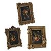 Handmade Golden Colored Cut Out Resins Frame Suitable For Weddings And Festivities