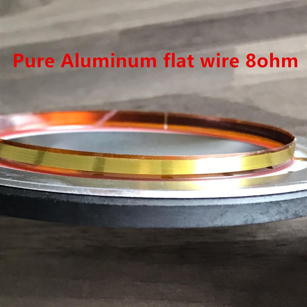 2pcs Replacement For RCF M82 Diaphragm for N850 Driver, Pure Aluminum Flat Wire