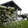 Spider Web Triangle Web Halloween Outdoor Decoration Props Haunted House Decoration Props Huge Spider Web