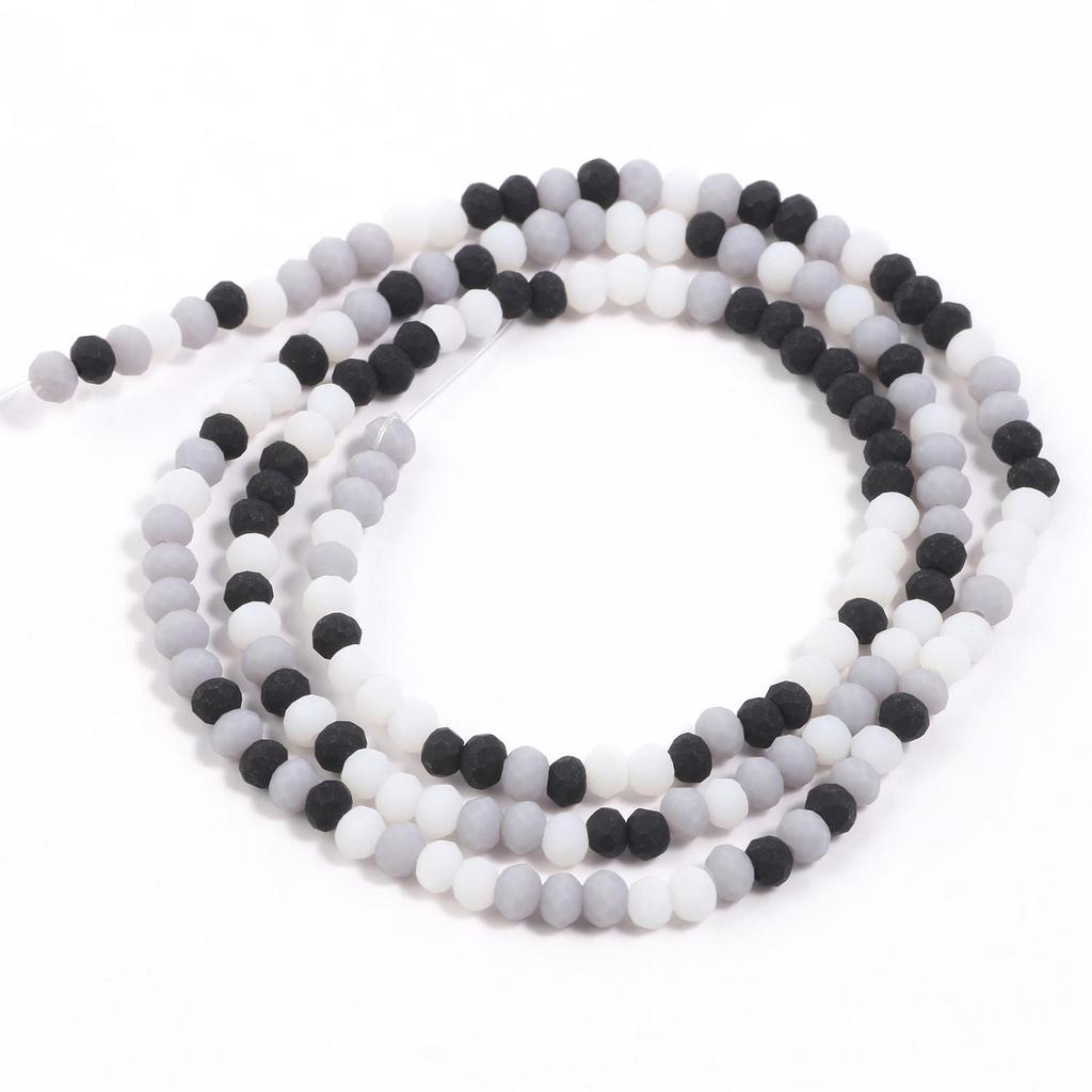 2x3mm Rondell Faceted Crystal Quartz Loose Waist Beads For Jewelry Making DIY Woman Charms Bracelet Necklace Earrings Accessorie