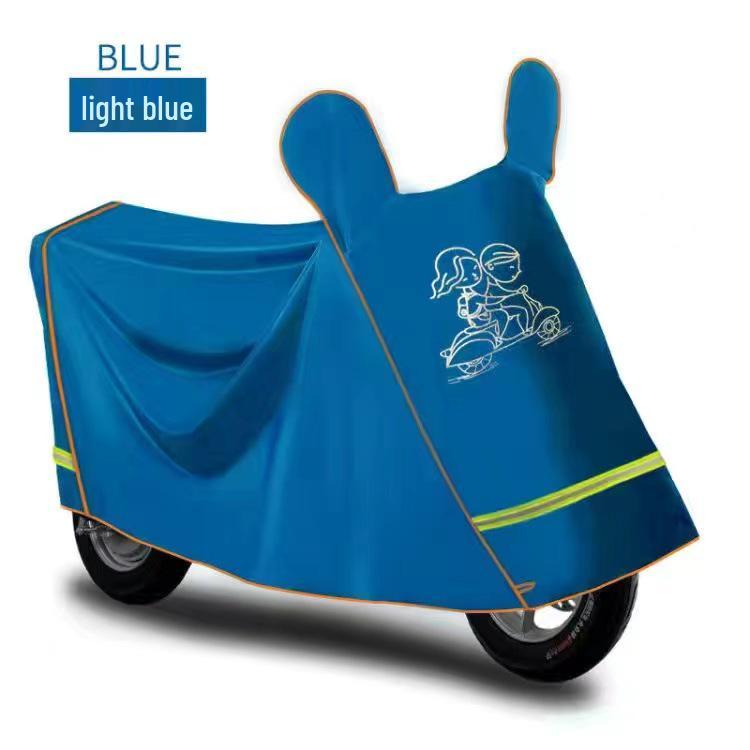 Strapazierfähige Vollabdeckung für Elektro-Motorrad & Roller - Sonnen- & Regenschutz