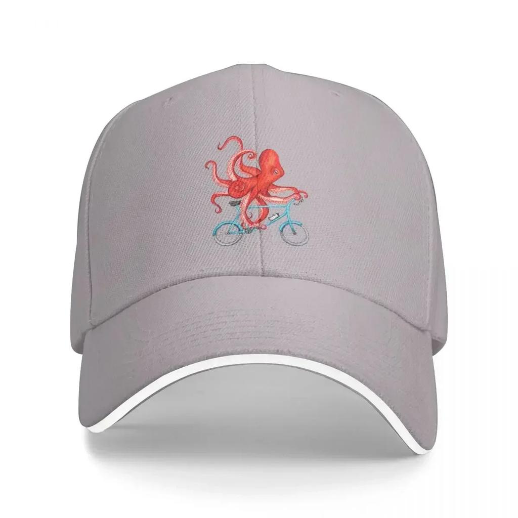 Cycling Octopus Cap Fashion Casual Baseball Caps Adjustable Hat Hip Hop Summer Unisex Baseball Hats Customizable Polychromatic