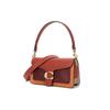 Coach Tabby 26 Classic Logo Metal Hardware Leather Shoulder Bag Women Shoulder Bag Brown Orange 76105-B4S0K