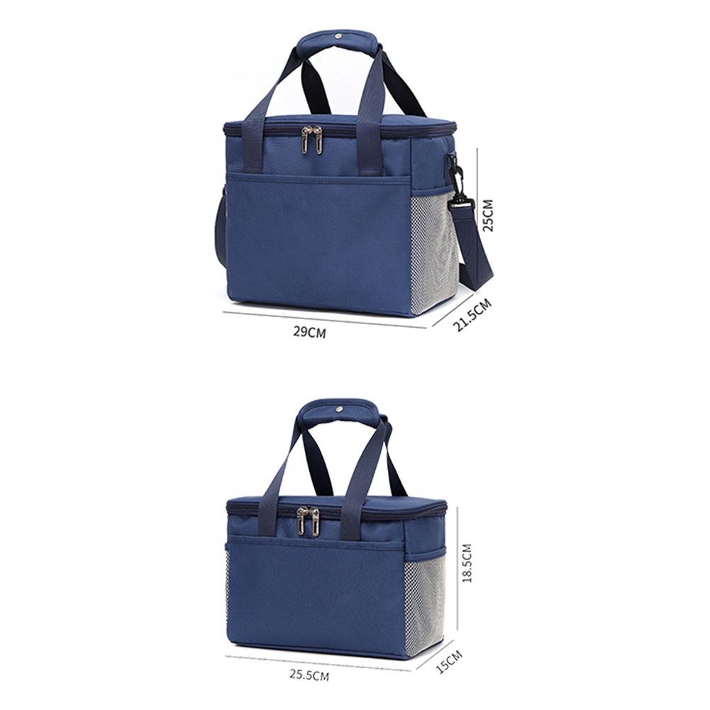 Portable Lunch Box Handbag Large Capacity Waterproof Insulation Bag For Camping