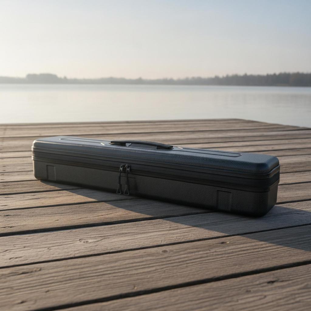 Fishing Rod Storage Case Portable Sturdy for Outdoor Sports