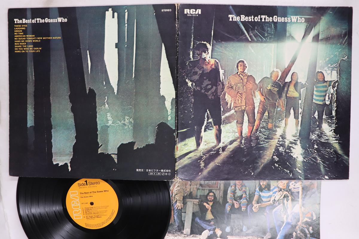 

Виниловая пластинка GUESS WHO Best Of The Guess Who SRA5514 RCA 1971 Япония Рок Б/у