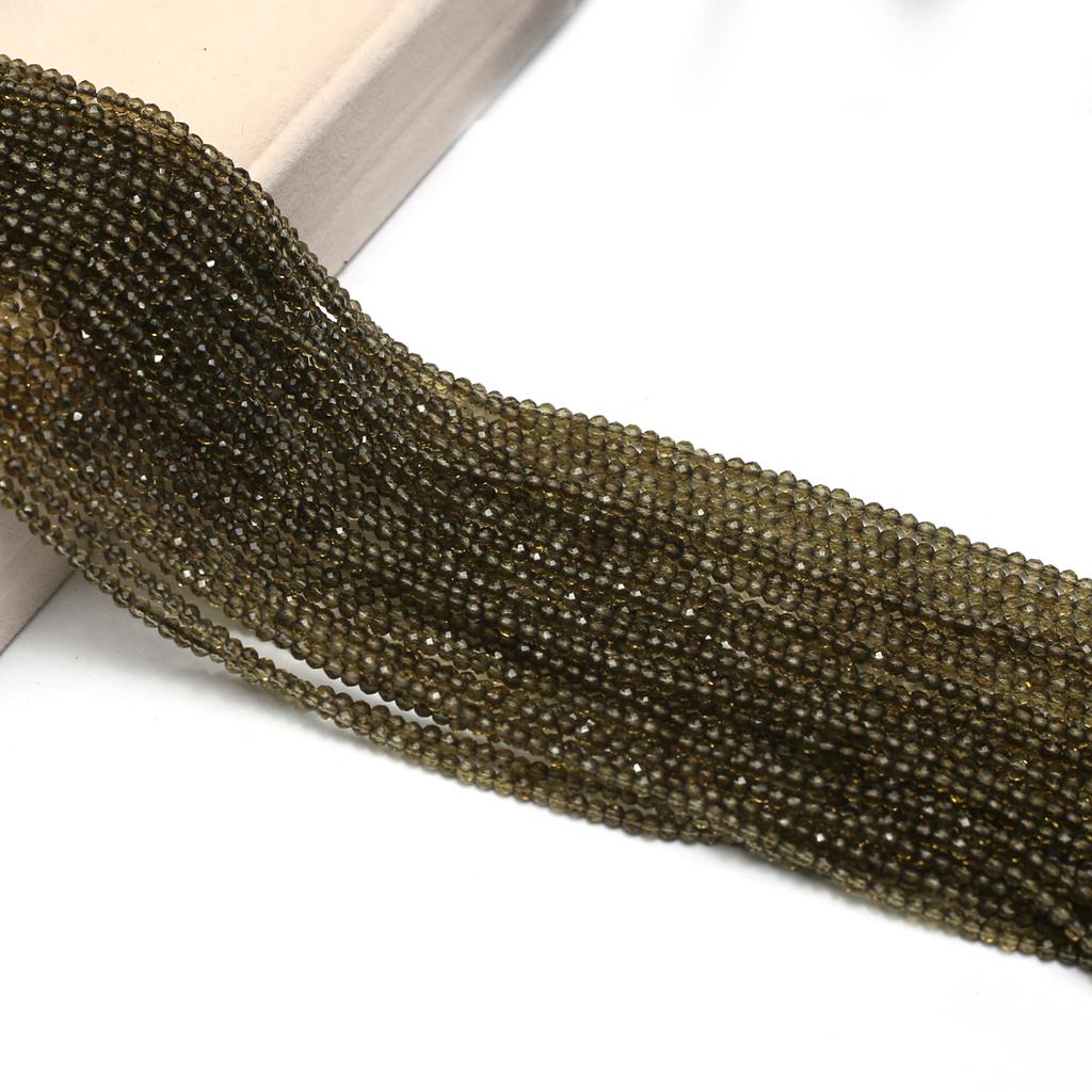 Lot de 10 perles d'espacement en pierre naturelle de spinelle pour la fabrication de bijoux, bricolage, Saint-Valentin, Nouvel An, Noël, artisanat, couture, 38 cm