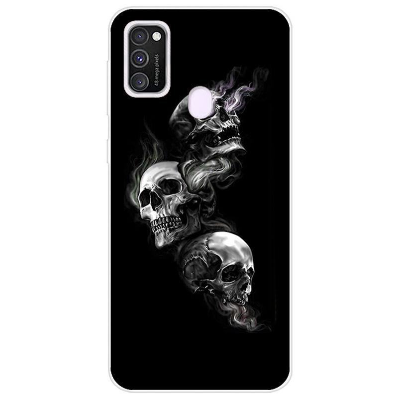 

Для Samsung M21 чехол 6.4 мягкий силиконовый чехол TPU для Samsung Galaxy M21 M 21 SM-M215FZGUSER m215 телефон задняя крышка бампер Funda Samsung M21