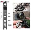 Four-claw Angle Grinder Special Wrench 4-hole Multi-size Adjustable Hand-held Wrench for Car Motorcycle Repair Tools Accessorie