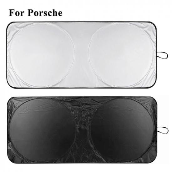 For Porsche Accessory Car Windshield Sun Shade Cover Anti UV Shield Visor Cover
