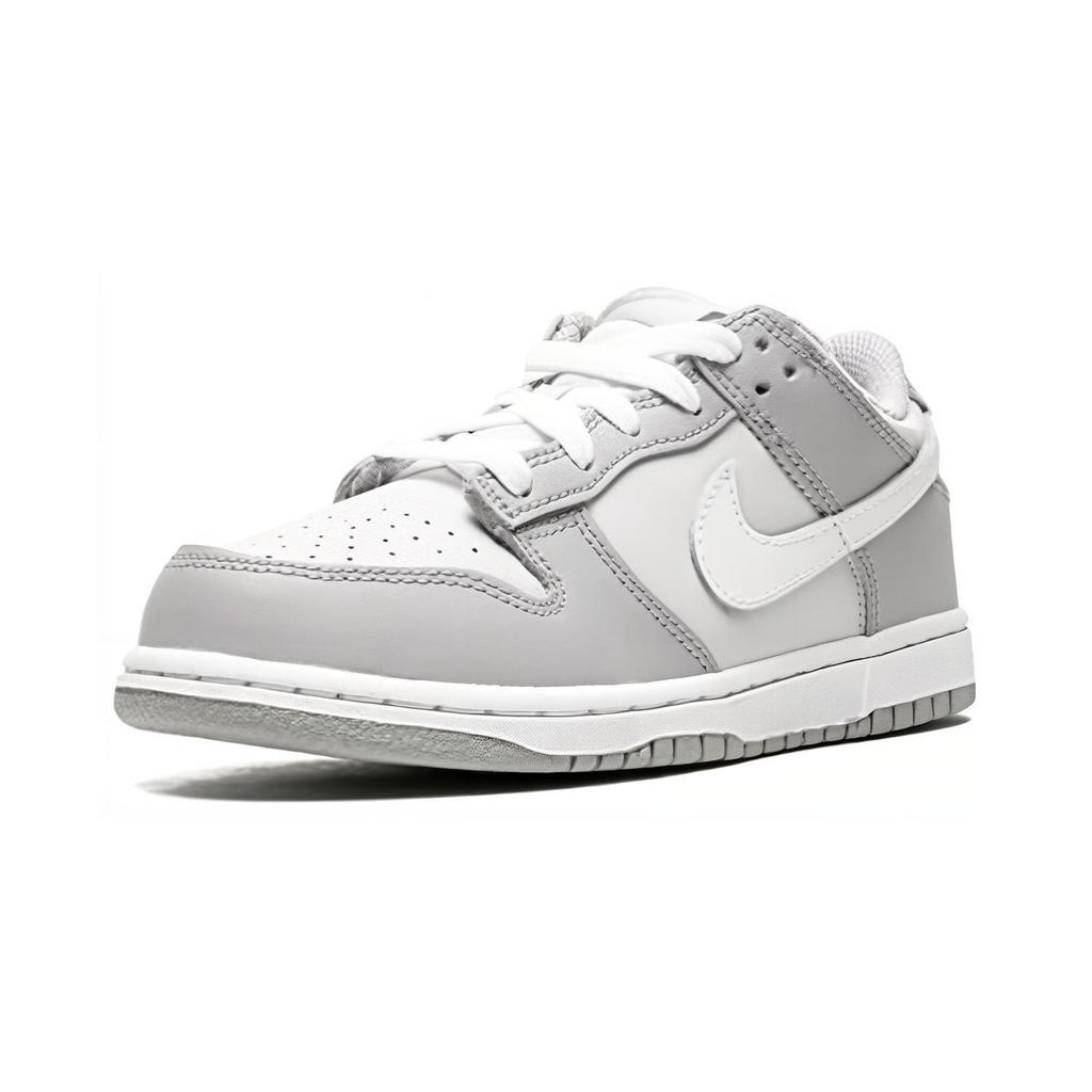 Nike Dunk Low PS Wolf Grey Kids Sneakers Pure-Platinum White DH9756-001