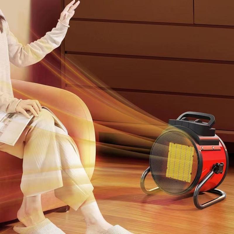High Power Desktop Electric Heater Household Small Electric Heating Machine Intelligent Temperature Control Hot Air Blower