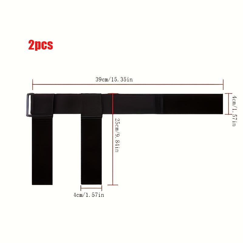 Adjustable Ankle & Calf Training Straps with Buckle Closure - Suitable for Calf Pain, Dumbbell Attachments for Gym Workouts
