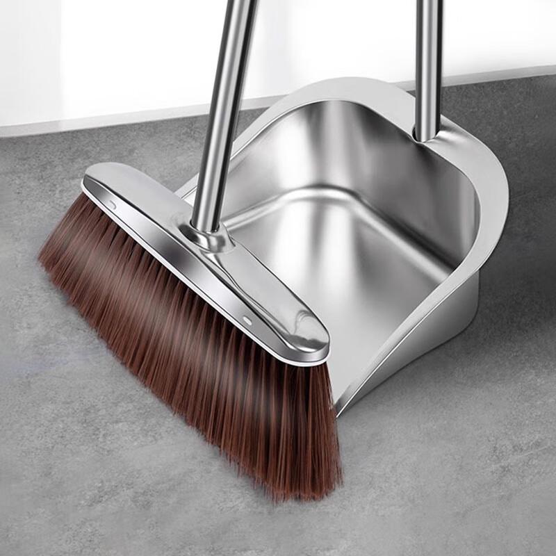 Jiemengzhe Stainless Steel Large Broom
