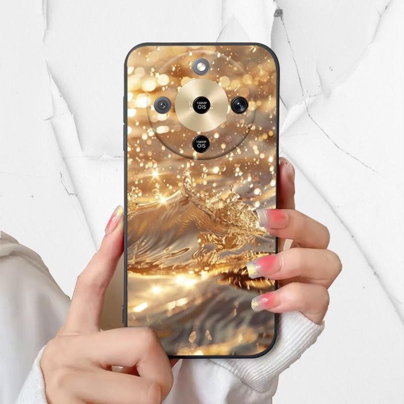 For Honor X9d Case Soft TPU Phone Case For Honor Magic8 Lite Matte Back Cover For Honor X70 Shockproof Silicone Bumper Funda
