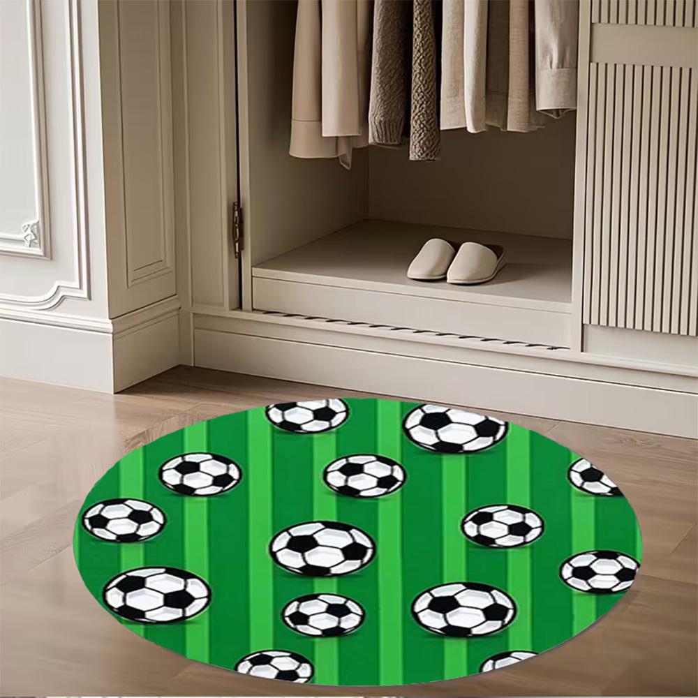 1 stuks Voetbal vloerkleed huis tapijt antislip ontwerp voor kantoor decoratie cadeau woonkamer slaapkamer