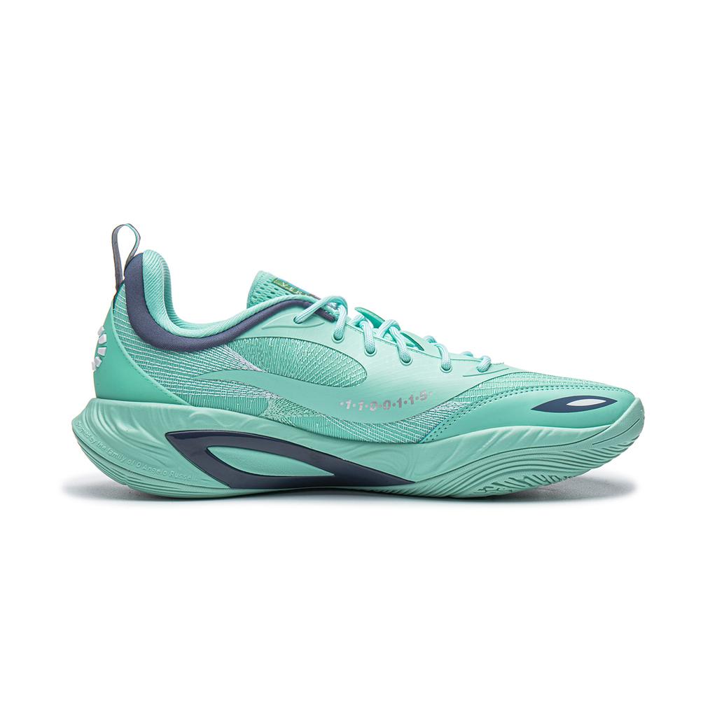 Li Ning DLO2 Low Top Basketball Shoes Unisex Celadon Turquoise ABPW013-6