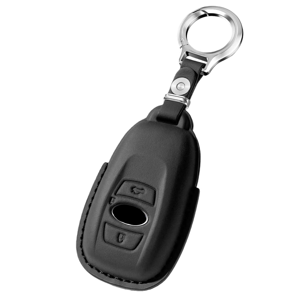 [YANMW] Compatible Subaru Key Case Genuine Leather Key Case Key key case чёрный