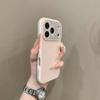Compatible Apple 17 Pro Solid Color Rhinestone Lens Case for iPhone 16, Anti-fall Protective, Special Side Rhinestones.