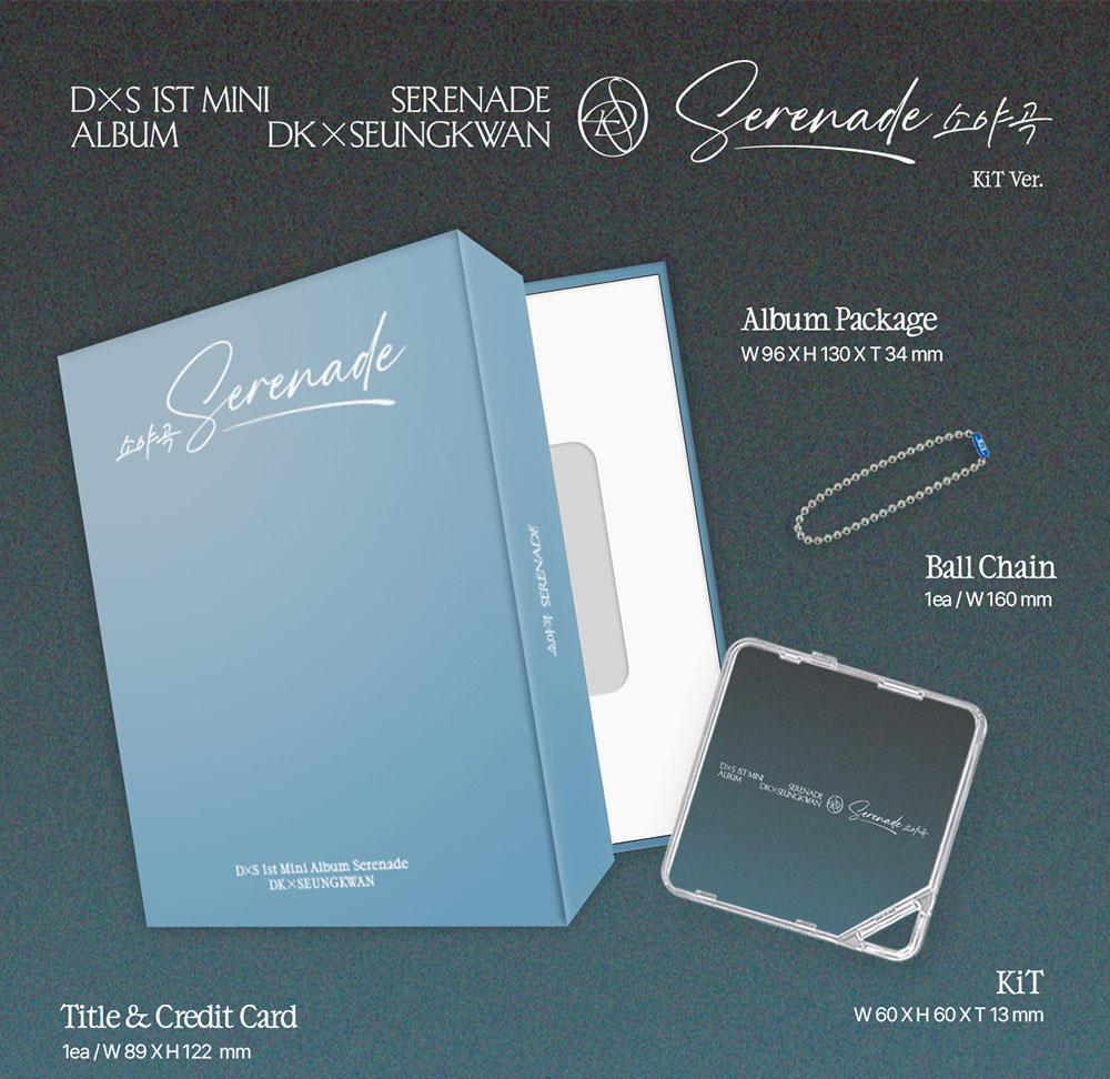 (KiT ver.) DK X SEUNGKWAN (DXS SEVENTEEN) [SERENADE] 1st MINI ALBUM