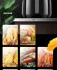 Smart Dual-Basket Air Fryer Oven: Large-Capacity, Oil-Free, Multi-Functional Model for Effortless French Fries Cooking.