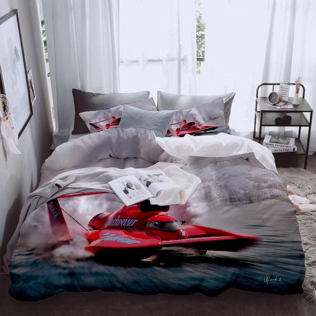 Monster Jam Race Duvet Cover Set King Queen Double Full Twin Single Size Bed Linen Set