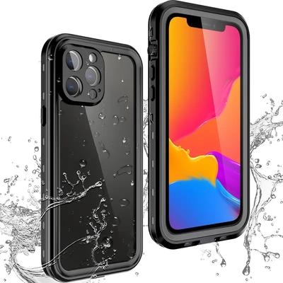 Shellbox Pour iPhone 16 Promax/15/14/13/12/11 Coque de téléphone étanche IP68 Résistante aux chocs, à la poussière, Coque scellée intégrale