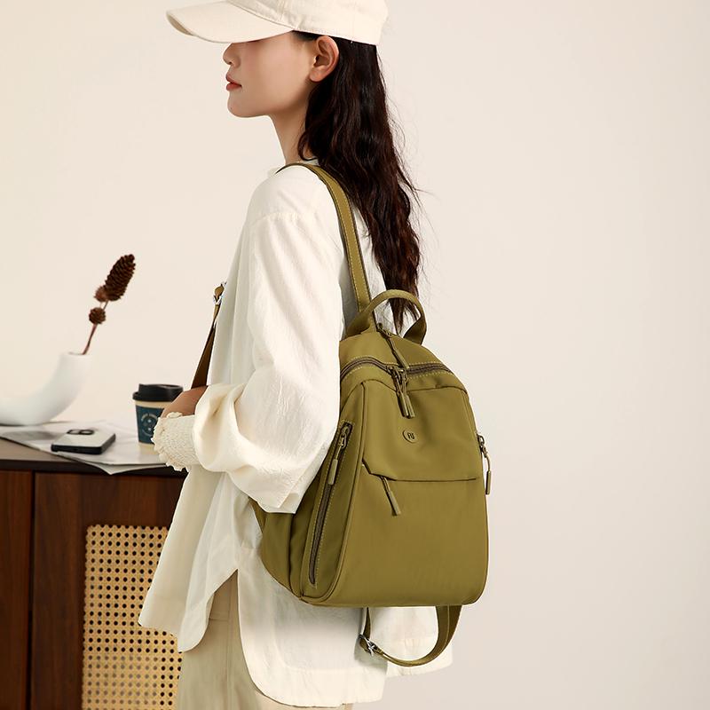 Large Capacity Women's Backpack Student Schoolbag Travel Bag