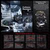 2026 Nuovo Uomo Outdoor Batteria 1000mAh Mappa GPS Smartwatch Memoria Interna 4GB Orologio AMOLED Chiamata Bluetooth Impermeabile Sportivo Smartwatch