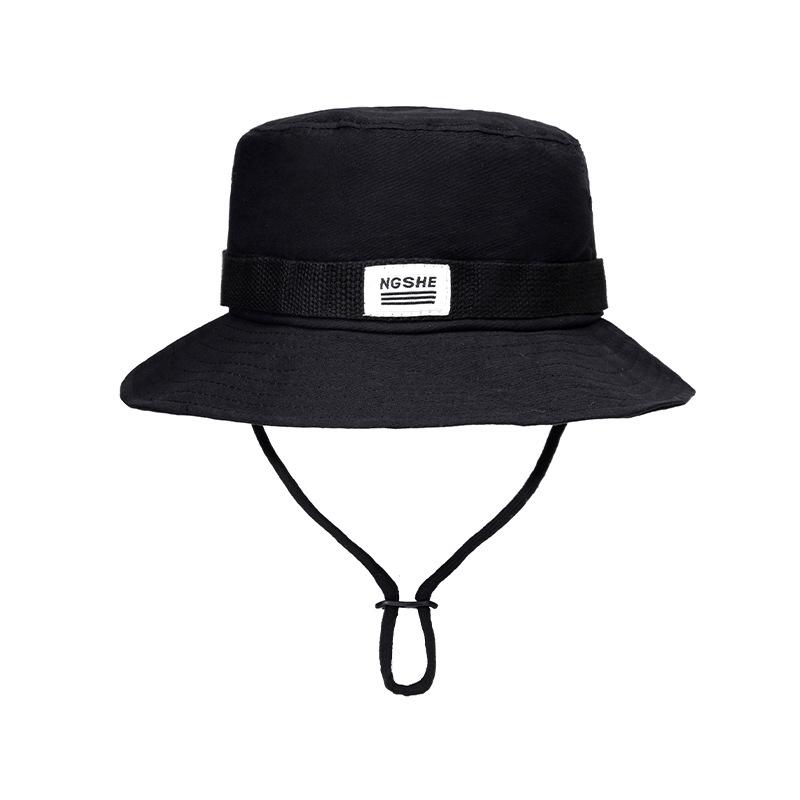 Summer Sunshade Sunscreen Hat Men's Mountaineering Camping Hat Foldable Large Eaves Quick-drying Fisherman Basin Hat Outdoor UV Protection