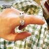 Adjustable Dog Ring Couple Finger Ring Opening Design Band Imitation