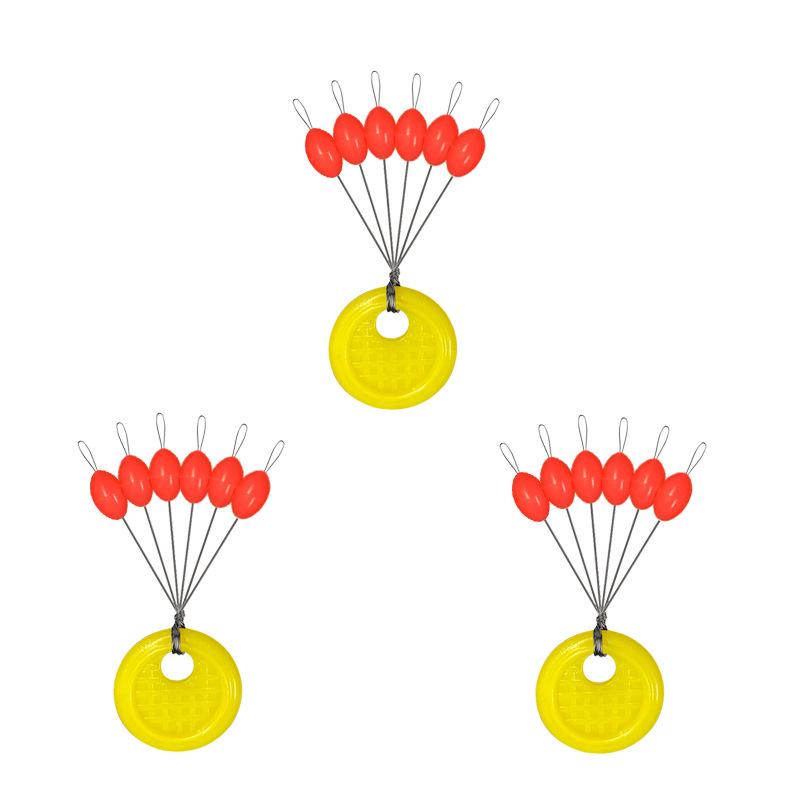 Luminous Silicone Space Beans: Large Olive Fishing Stoppers for Sea Fishing and Long Cast Anchors.