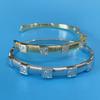 Light Luxury Inlaid Zircon Palace Style Bracelet with Luxurious Texture, High-end Bracelet for Women