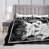 Anime MangaFullmetal Alchemist Knitted Blanket  Plush Throw Blankets Bedding Couch Portable Soft Warm Bedspreads
