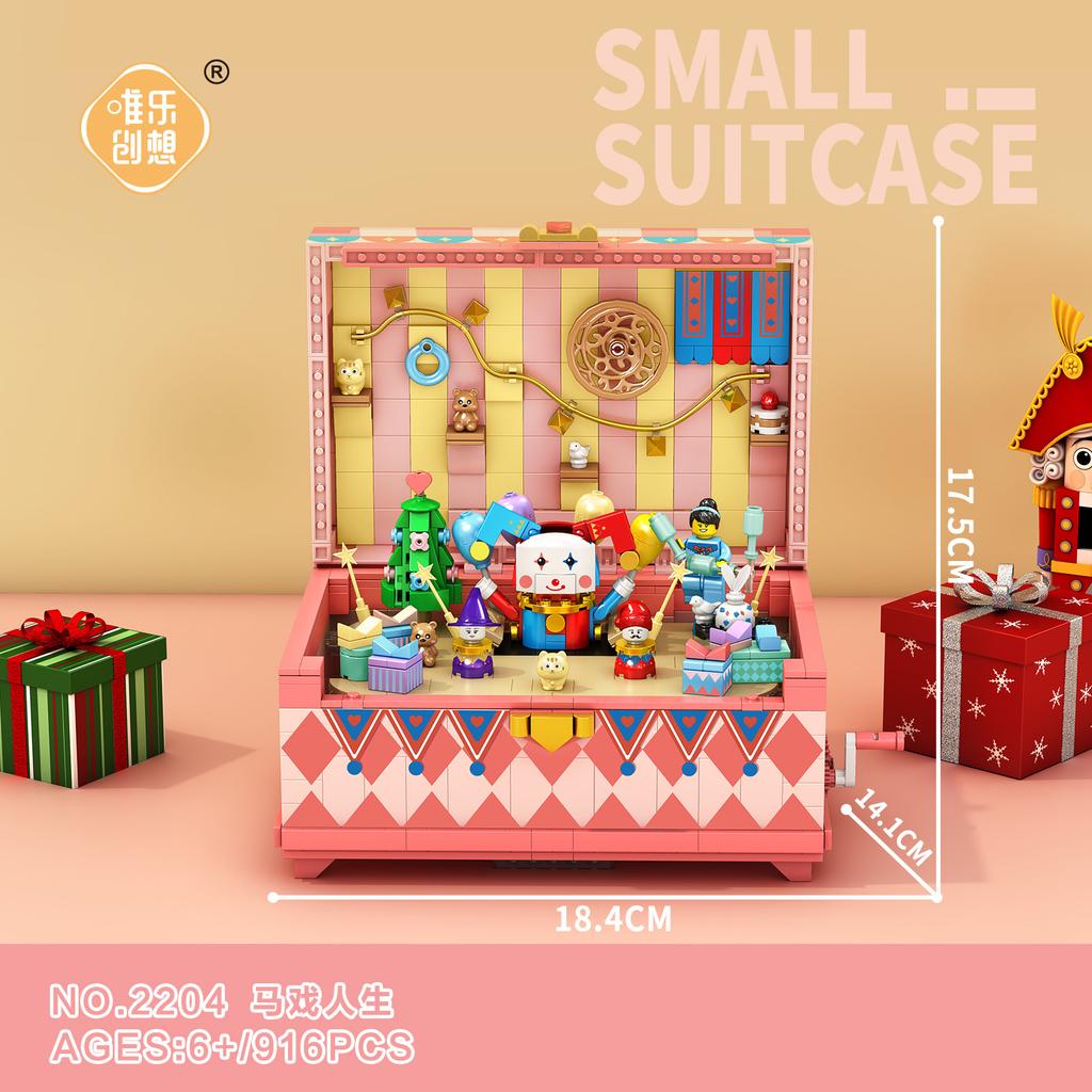 Girls Series Assembled Building Block Warm Home House Princess Castle Children Educational Toys Valentine'S Day Gift