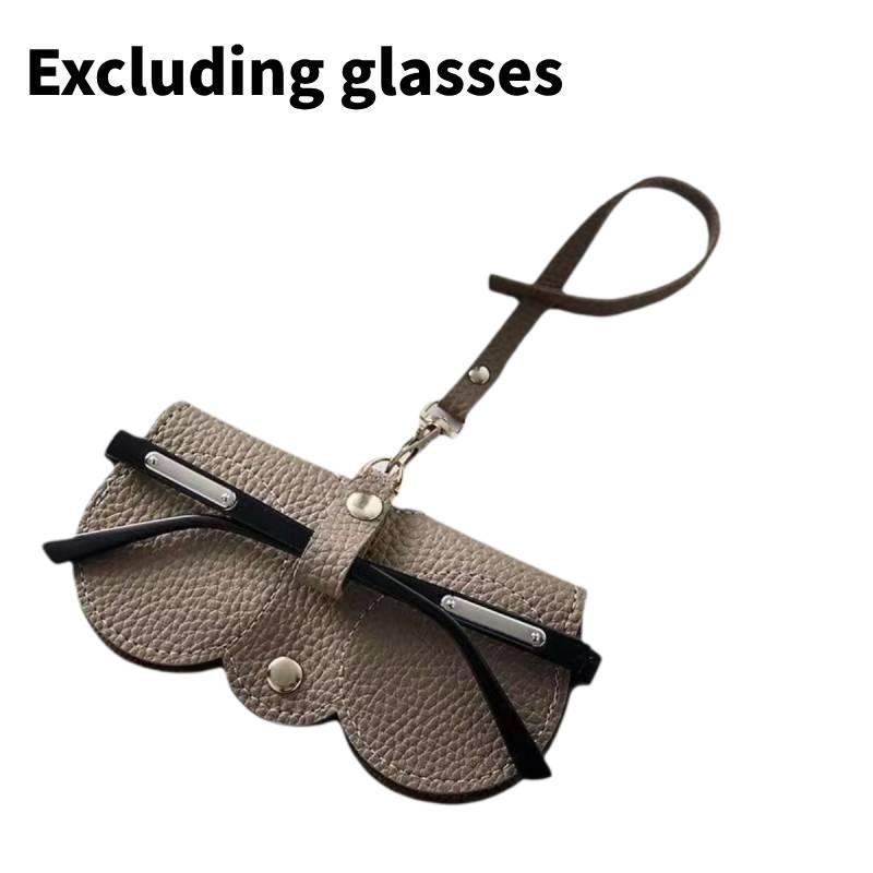 Pu Portable Leather Sunglasses Bag Glasses Case Fashion Reading Glasses Pouch