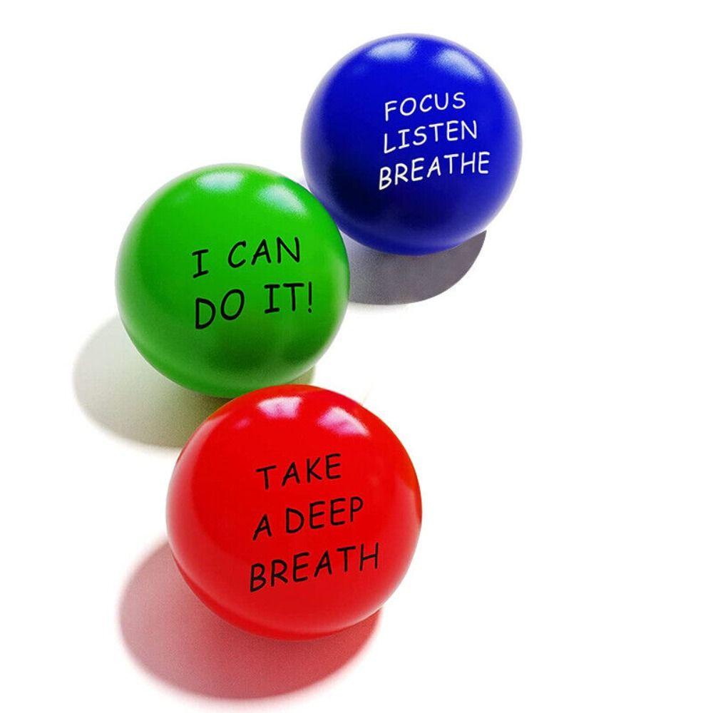 PU Stress Relief Balls Grip Training Grip Strength Balls New Hand Stress Ball  Kids And Adults