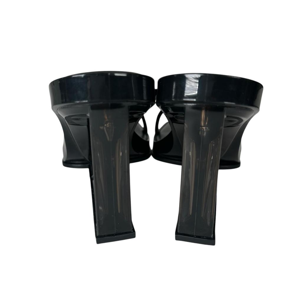 Melissa (24.5) MELISSA GLASS HEEL AD Women Sandals Black