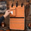 Khaki Storage Organizer Canvas Space Saving Bag Durable Camping Gear Organizer  For Travel