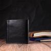 Original Wallet In Unisex Style Made of Glossy Genuine Leather GRANDE PELLE Wallet 16813 Black
