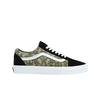 Old Skool Paisley Suede Black Olive