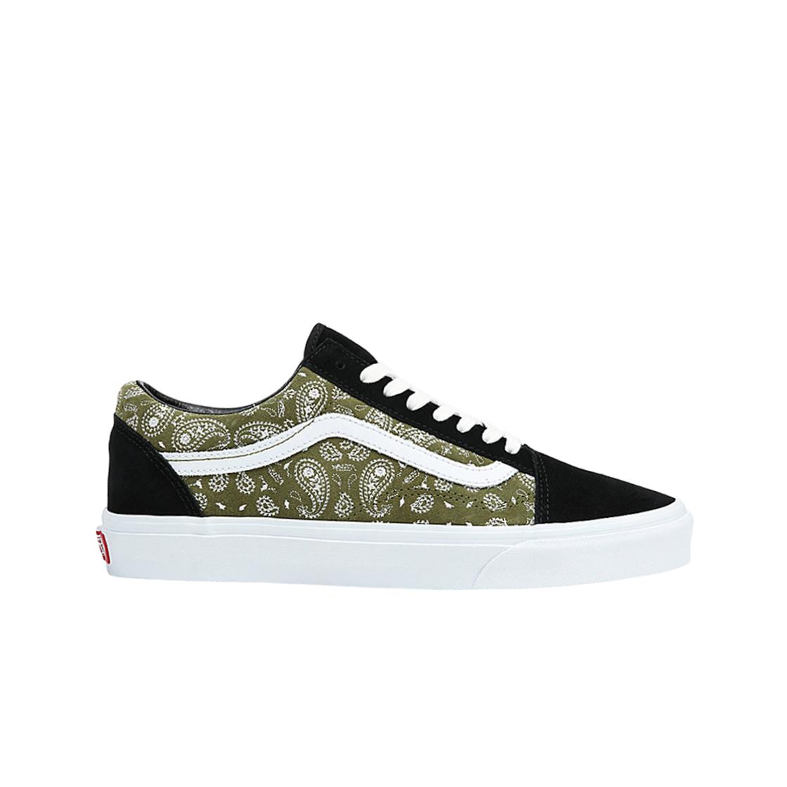 

Vans Old Skool Paisley Suede Black Olive 240