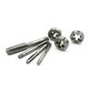 Adjustable Taps Dies Taper Drill Threading Kit Wrench Metric Screw Tools M6/7/8/10/12 for Wood Plastic Soft Metal Steel