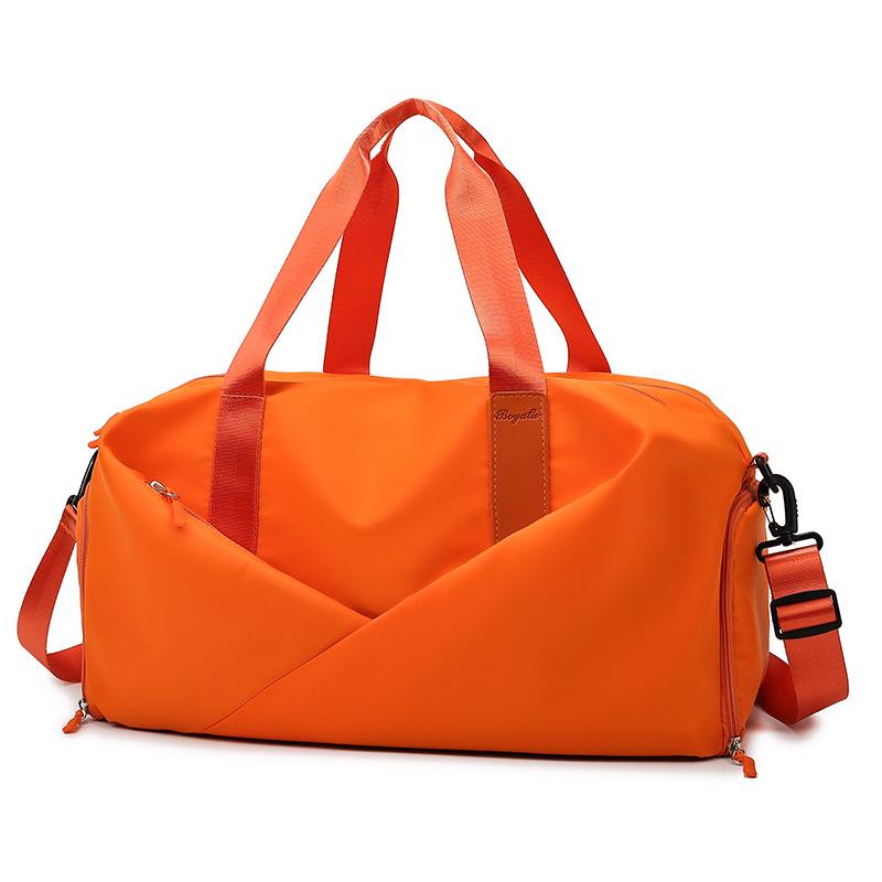 Yoga Bag Sports Bag Women's Fitness Bag Dry and Wet Separation Storage Training Bag Large Capacity Travel Bag Luggage Bag