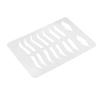 Brow Lips Template Reusable Bendable Eyebrow Lip Eyebrow Grooming Stencils for Tattoo Artists