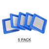 5 Pack 491588S Air Filter, Replacement for Briggs Stratton 491588 4915885 Flat OEM Air Cleaner
