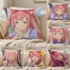 U-Uma Musume Agnes Digital Pillow Case Sofa and Living Room Decorative Cushion Covers Dust-proof and Mite-proof Invisible Zipper