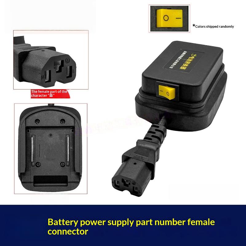 1Set Auto Emergency Power Initiate Clamp Electric Equipment Adapter Motor Energy Revive Glory.