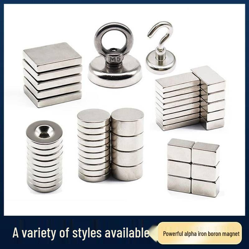 Strong Neodymium Round Refrigerator Magnet - Powerful Rare Earth Permanent Magnet